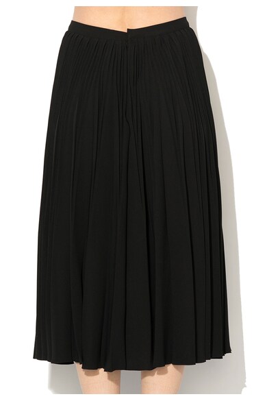 Max&Co Fusta midi neagra cu pliuri Calla Femei