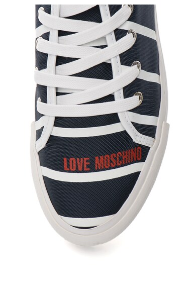 Love Moschino Тъмносини спортни обувки на платформа Жени