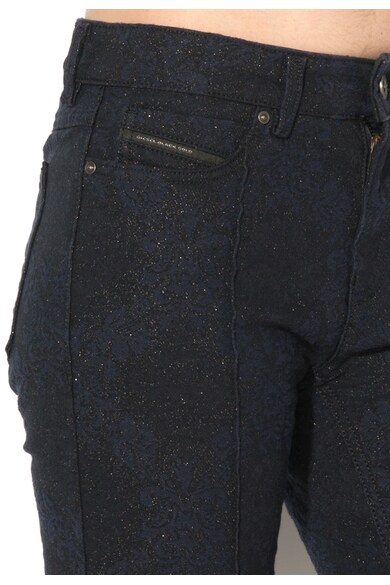 Diesel Black Gold Pantaloni albastru indigo inchis de jacquard Type-170 Femei