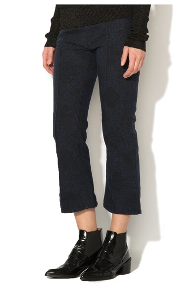 Diesel Black Gold Pantaloni albastru indigo inchis de jacquard Type-170 Femei