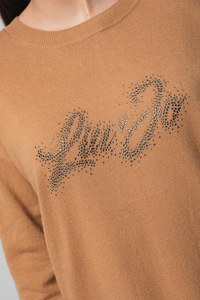 Liu Jo Rochie-pulover din amestec de lana cu strasuri Femei