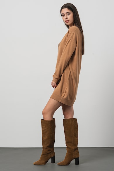 Liu Jo Rochie-pulover din amestec de lana cu strasuri Femei