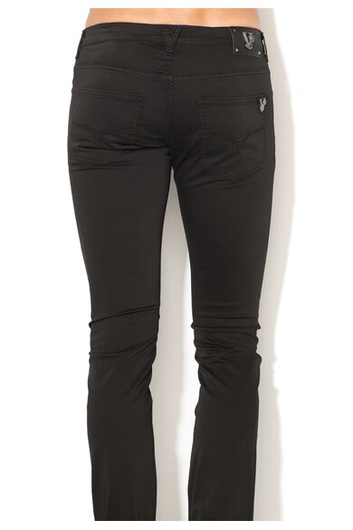 Versace Jeans Черен прилепнал панталон Мъже