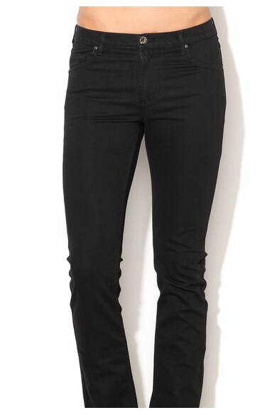 Versace Jeans Jeansi negri slim fit Barbati