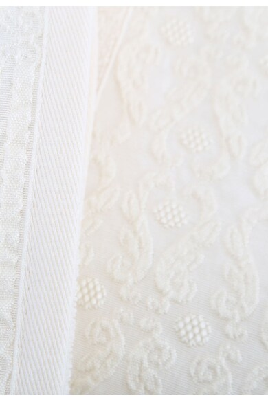 Leunelle Set de prosoape alb fildes cu model in relief - 2 piese Femei