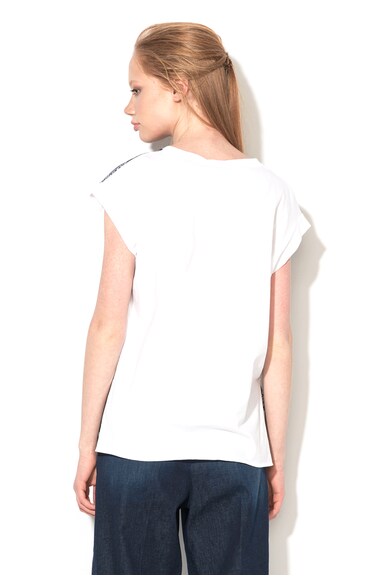 Pennyblack Tricou alb cu imprimeu frontal Ramo Femei