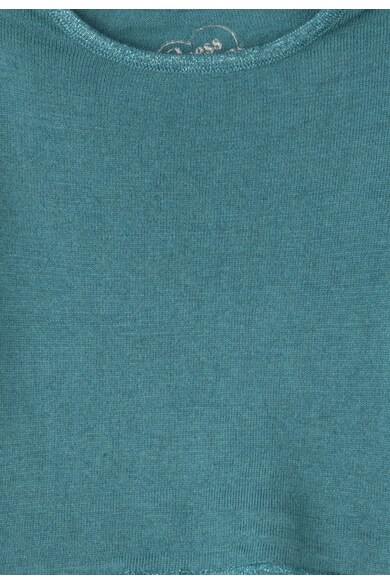 GUESS JEANS Bluza albastru paun tricotata fin Fete