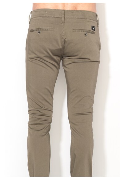 GUESS JEANS Pantaloni super skinny verde militar Barbati