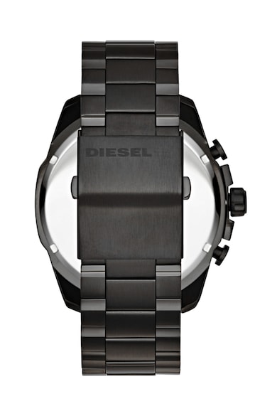 Diesel Ceas cronograf negru cu geam cu irizatii Barbati