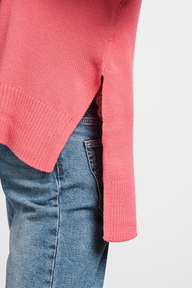 United Colors of Benetton Gyapjútartalmú pulóver oldalhasítékokkal női