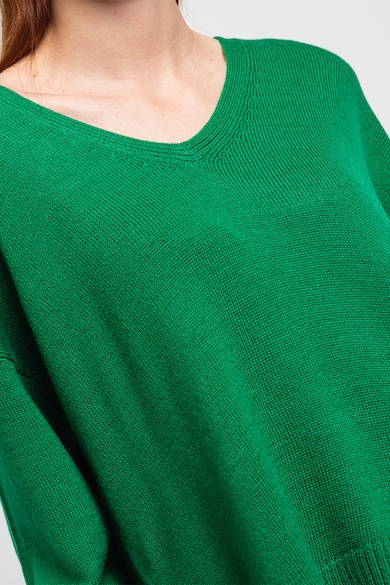 United Colors of Benetton Пуловер с вълна с цепки встрани Жени
