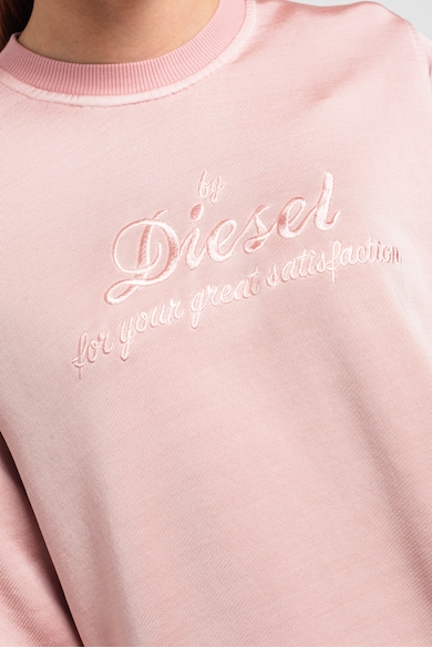 Diesel Пуловер с овално деколте и лого Жени
