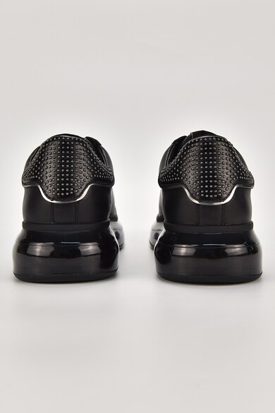 Karl Lagerfeld Кожени спортни обувки със синтетика Мъже