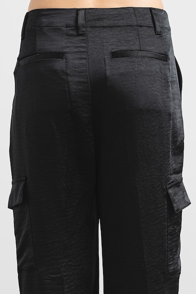 GAP Pantaloni cargo de satin cu croiala ampla Femei