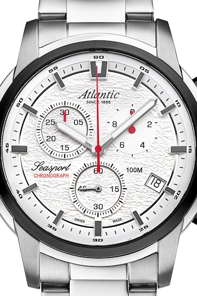 Atlantic Chrono karóra fémszíjjal férfi