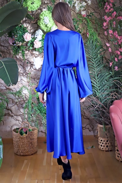 MIAU by Clara Rotescu Ancona lágy esésű selyemtartalmú ruha női