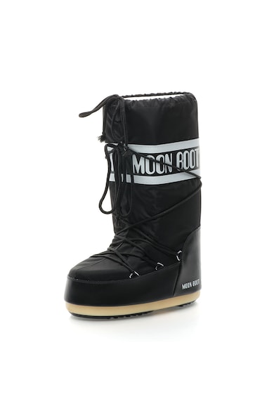 Moon Boot Apreschiuri negre fara inchidere Negru/Albastru Femei