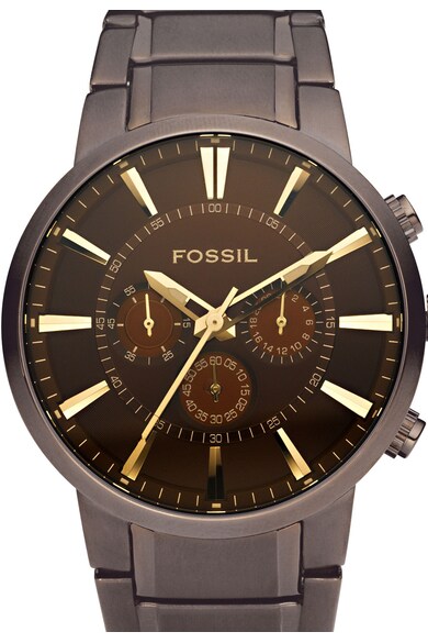 Fossil Кафяв часовник с хронограф Мъже
