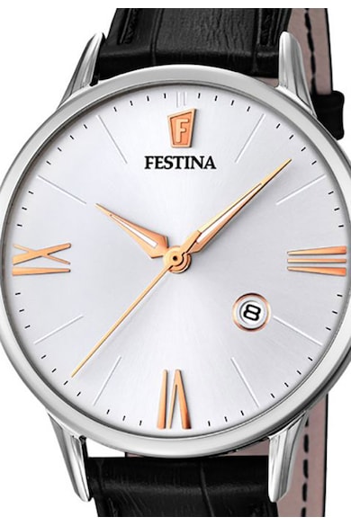 Festina Часовник с кожена верижка Мъже