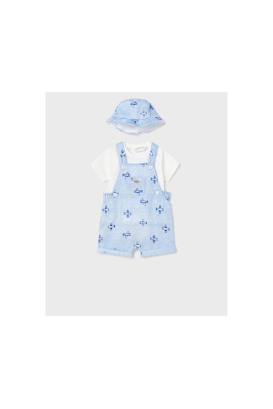 Salopeta copii - Bumbac - Albastru