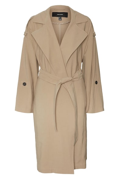 Palton dama - Viscoza - Bej