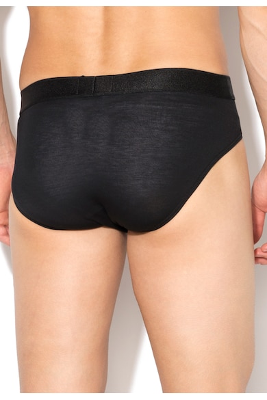 Emporio Armani Underwear Emporio Armani, Chiloti negri cu banda elastica cu logo Barbati