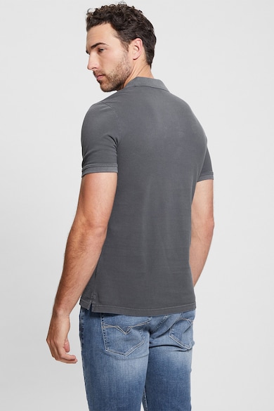 GUESS Tricou polo cu aplicatie logo Barbati