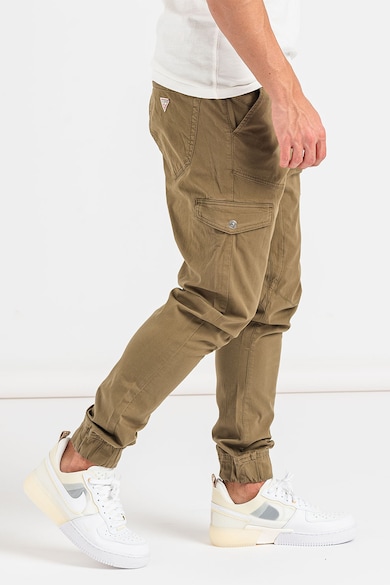 GUESS Pantaloni cargo cu talie medie Barbati