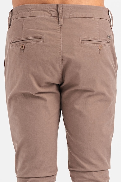 GUESS Pantaloni chino cu talie medie Barbati