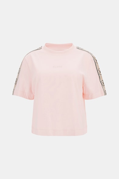 GUESS Tricou crop de bumbac, pentru antrenament Femei