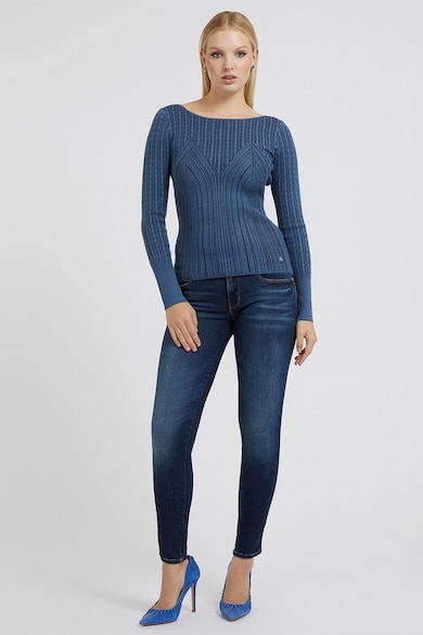 GUESS Középmagas derekú skinny fit farmernadrág női