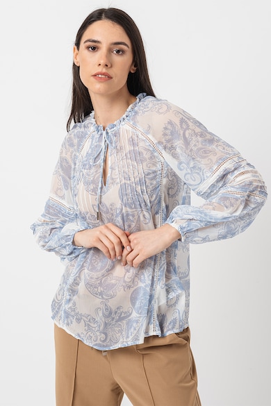 GUESS Bluza de sifon cu model floral Femei