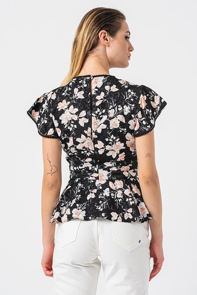 GUESS Флорална блуза със застъпен дизайн Жени
