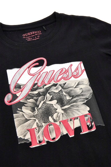 GUESS Tricou cu imprimeu logo Femei