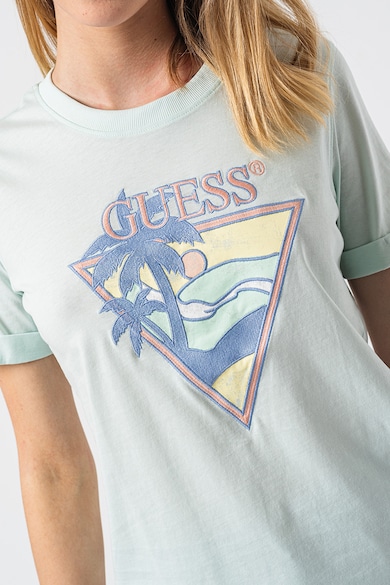 GUESS Tricou cu imprimeu logo Femei