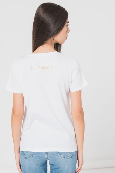 GUESS Тениска с овално деколте и лого Жени