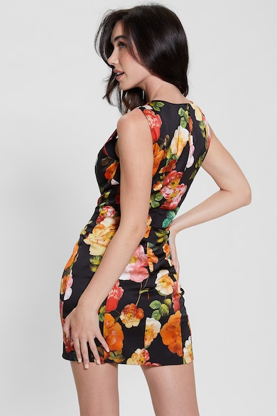 GUESS Rochie cu decolteu patrat si imprimeu floral Femei