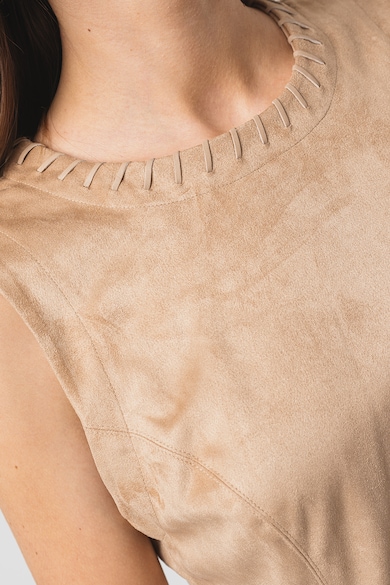 GUESS Nyersbőr hatású szűkített fazonú miniruha női