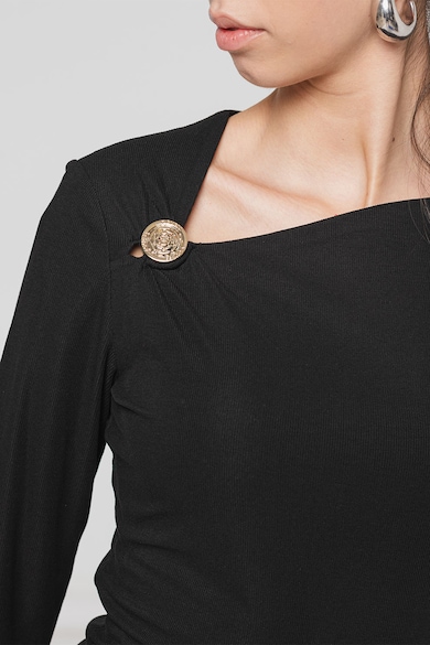 GUESS Блуза с модал и декоративно копче Жени