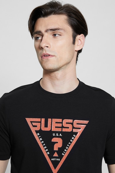 GUESS Фитнес тениска с лого Мъже