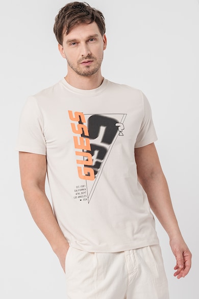 GUESS Фитнес тениска с лого Мъже