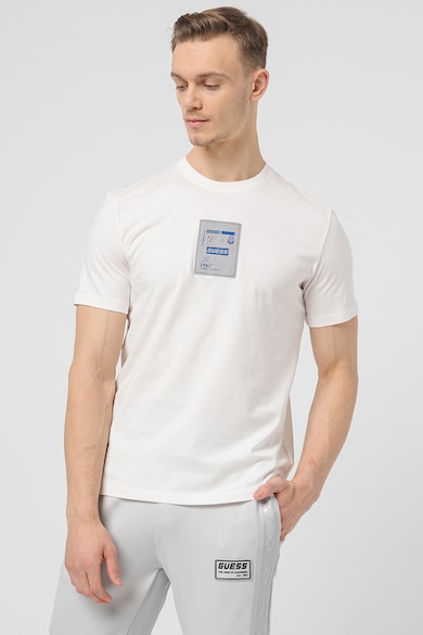 GUESS Tricou cu logo pentru fitness Barbati