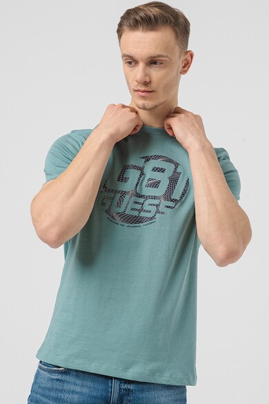 GUESS Tricou cu logo pentru fitness Barbati