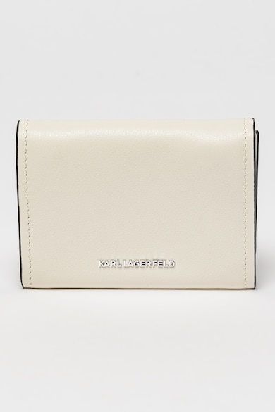 Karl Lagerfeld Ikonik logós bőrpénztárca női
