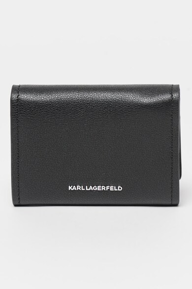 Karl Lagerfeld Ikonik logós bőrpénztárca női