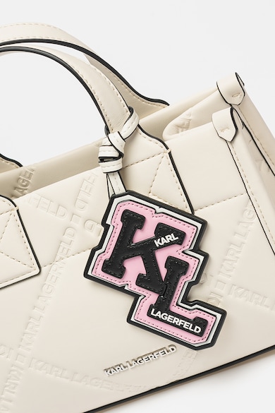 Karl Lagerfeld K/Ikonik Varsity tote fazonú táska logós kiegészítővel női