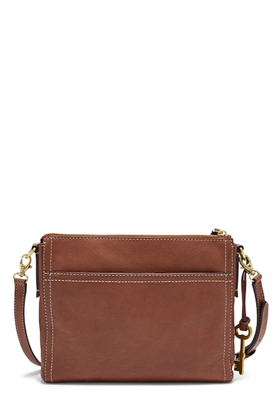 Fossil Geanta crossbody maro de piele Emma Femei