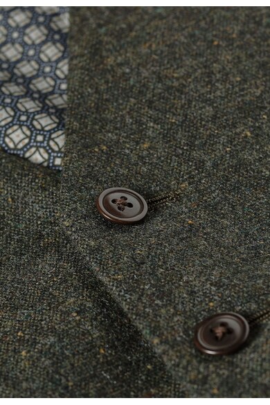 NEXT Vesta verde inchis melange Donegal Tweed Barbati