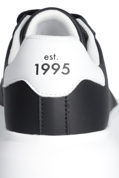 Liu Jo Pantofi sport de piele cu logo Barbati