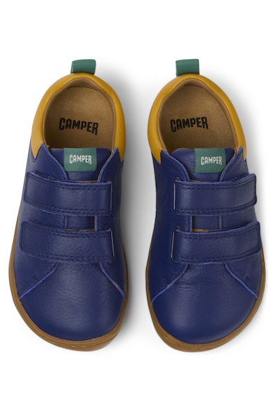 Camper Кожени спортни обувки Peu Cami 473 с велкро Момичета